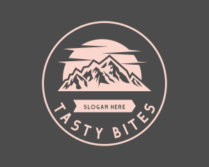 Mountain Hiking Brand Logo