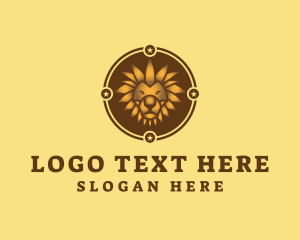 Animal - Wild Lion Animal logo design