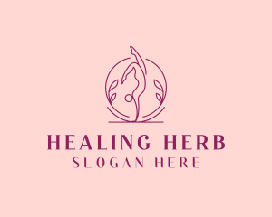 Yoga Wellness Healing logo design