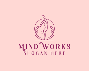 Yoga Wellness Healing logo design