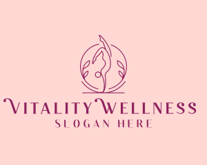 Yoga Wellness Healing logo design