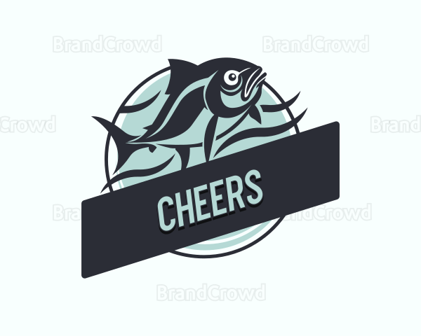 Angler Fisherman Fish Logo