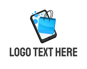 Shopping - Online Gadget Store logo design