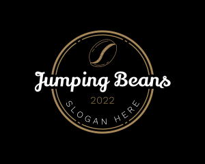 Coffee Barista Bean logo design