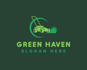Garden Lawn Trimmer logo design