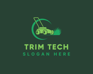 Trimmer - Garden Lawn Trimmer logo design