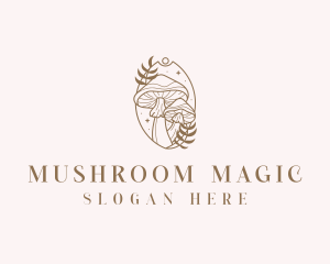 Mushroom - Magic Mushroom Farm logo design