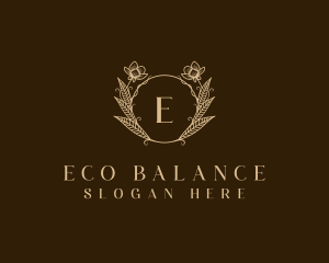 Eco Spa Wellness logo design