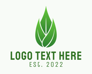 Zen - Leaf Essential Oil logo design