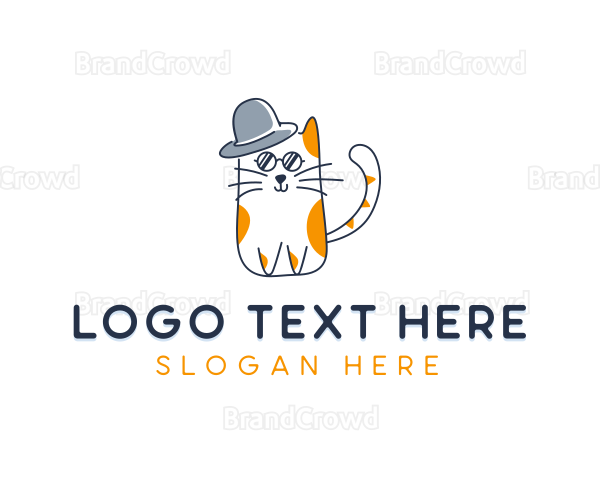 Cat Feline Pet Logo