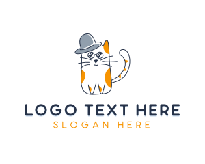 Kitty - Cat Feline Pet logo design