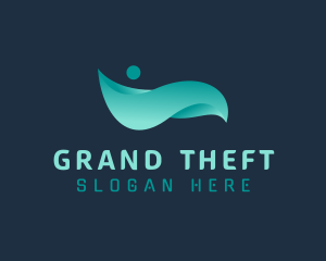 Starup - Gradient Wave Agency logo design