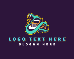 Giant Snake Freight Truck Logo