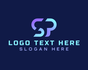 Coding - Tech Chat Messaging logo design