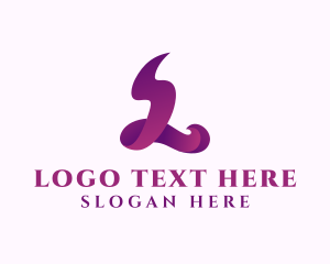 Letter Sl - Beauty Salon Spa logo design