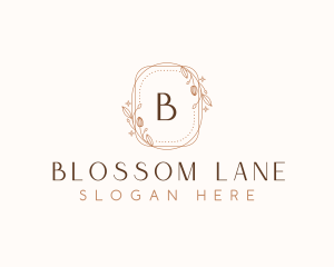 Elegant Floral Bloom logo design