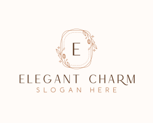 Elegant Floral Bloom logo design