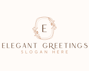 Elegant Floral Bloom logo design