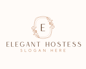 Elegant Floral Bloom logo design