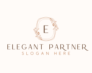 Elegant Floral Bloom logo design