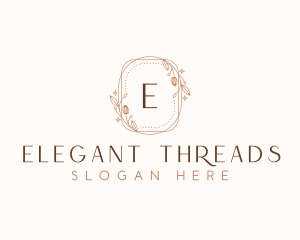 Elegant Floral Bloom logo design