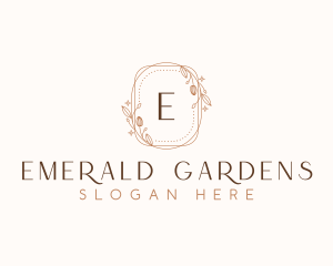 Elegant Floral Bloom logo design