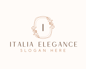 Elegant Floral Bloom logo design