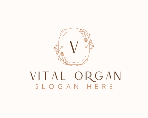 Elegant Floral Bloom logo design