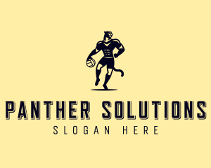 Panthers Volleyball Team logo design