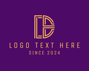 Letter Dm - Technology Modern Business logo design