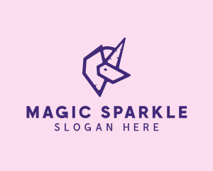 Unicorn - Mythical Unicorn Creature logo design