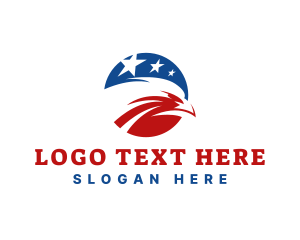 Election - United States Eagle logo design