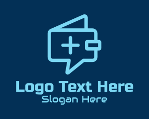 App - Medical Cross Message logo design