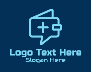 Chat - Medical Cross Message logo design