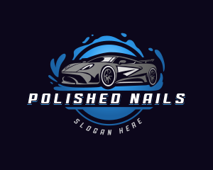 Car Wash Detailing logo design