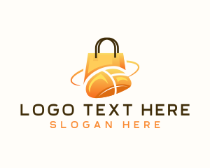 Online Marketplace - Shopping Bag Online logo design