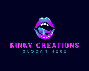 Kinky - Naughty Seductive Erotic logo design