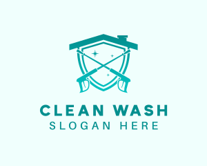 Washer - Home Pressure Washer logo design