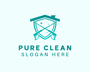 Home Pressure Washer logo design