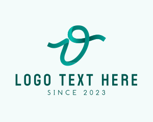 Letter O - Fashion Ribbon Letter O logo design