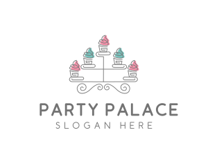 Cupcake Pastry Baking logo design