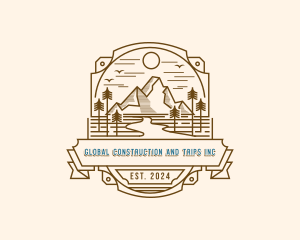 Adventure - Mountain Travel Adventure logo design