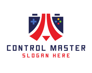 Controller - Console Controller Gamer logo design