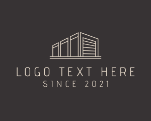 Container - Container Storage Facility logo design