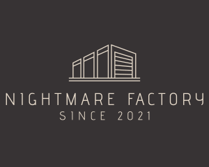 Container Storage Facility  logo design