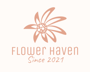 Botanical Beauty Flower  logo design