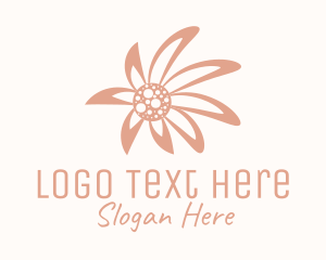 Botanical Beauty Flower  Logo