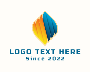 Sustainable Energy - Liquid Fire Engineering logo design
