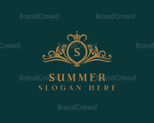 Luxury Floral Boutique Logo