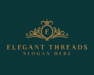 Luxury Floral Boutique logo design